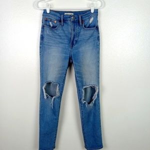 Madewell Jeans The Perfect Vintage Jean Distressed Skinny Women's 24 (27x27)